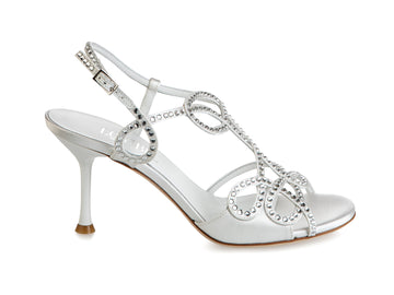 9119 Loriblu Bridal Collection Sandala / White
